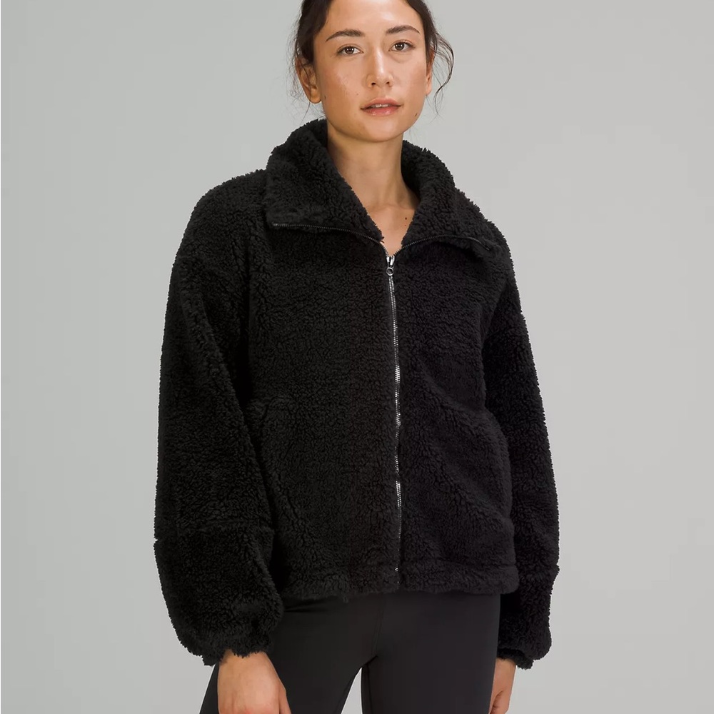 Lululemon Cinchable Fleece Zip-Up